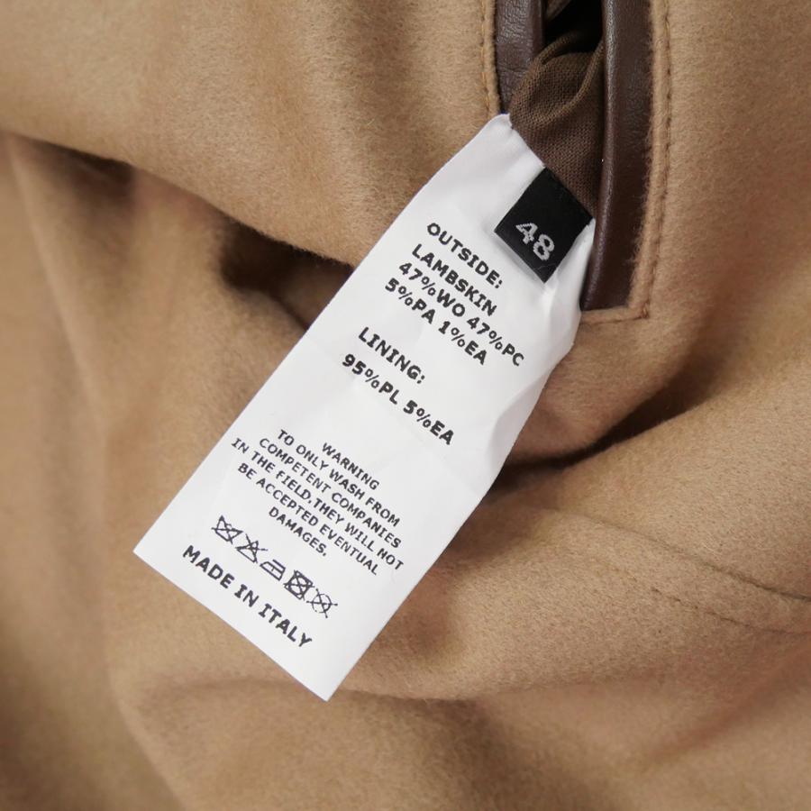 EMMETI（エンメティ） メンズレザーブルゾン FILIPPO NAPPA ブラウン