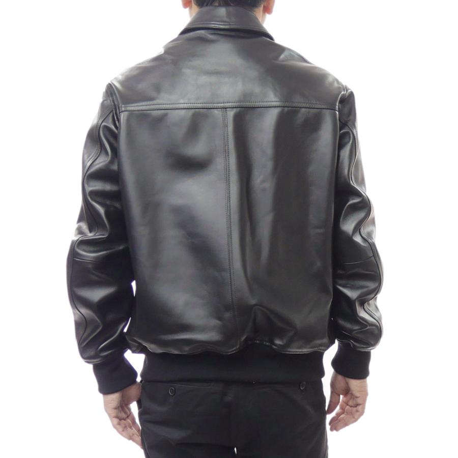 EMMETI（エンメティ） メンズレザーブルゾン FILIPPO NAPPA ブラック