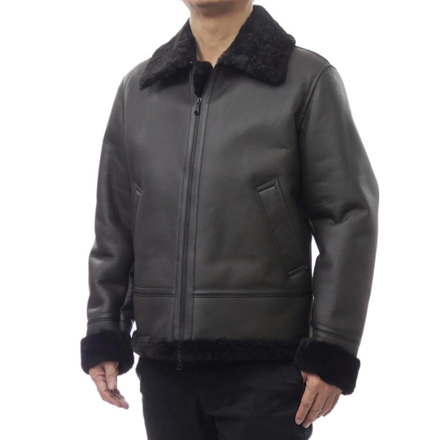 EMMETI エンメティ メンズムートンジャケット OTTAVIO MOUTON ダークブラウン 2025秋冬新作 EMMETI（エンメティ） メンズムートンジャケット OTTAVIO MOUTON