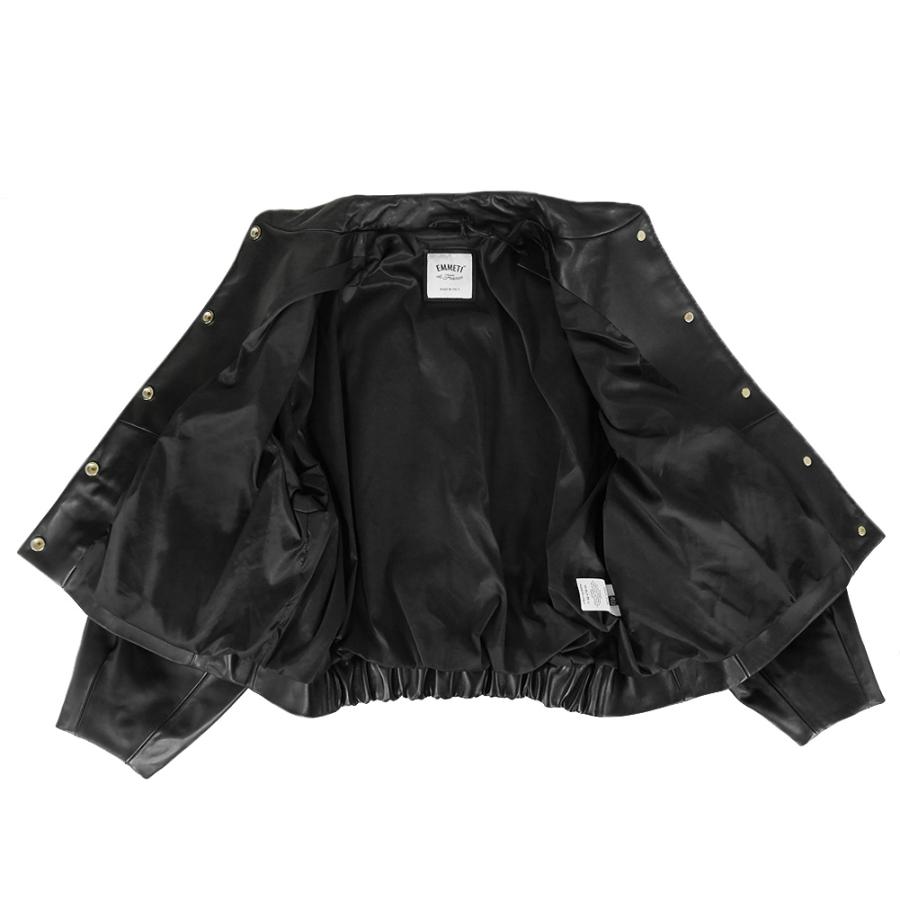 EMMETI エンメティ レディースブルゾン PRISCILLA NAPPA ブラウン 2025秋冬新作 EMMETI（エンメティ） レディースブルゾン PRISCILLA NAPPA ブラウン