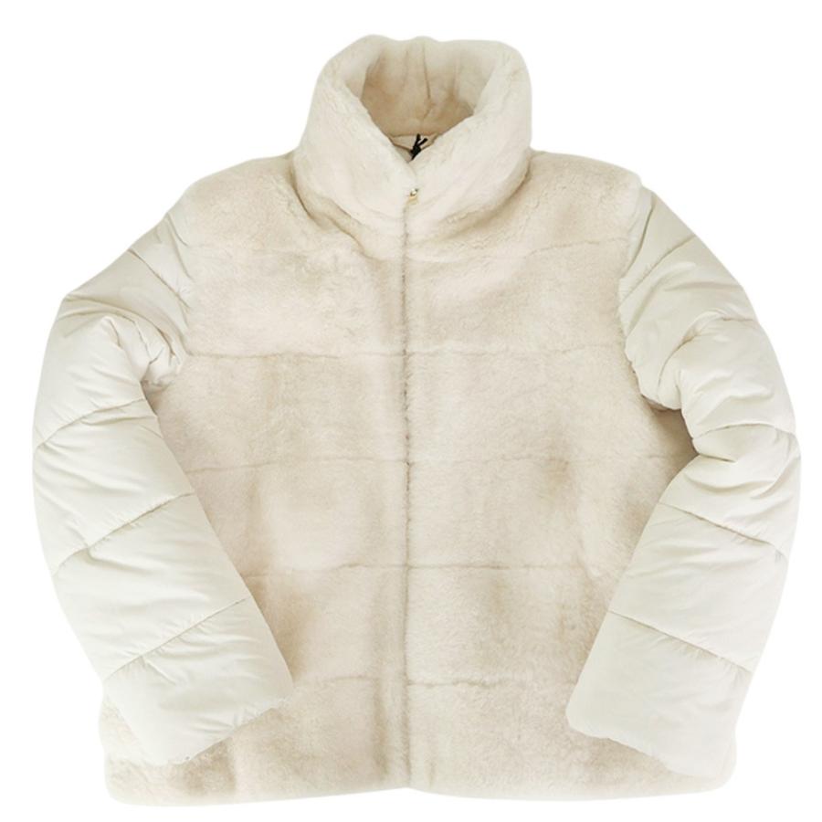 EMMETI（エンメティ） レディースダウンブルゾン CHIARA MOUTON オフ