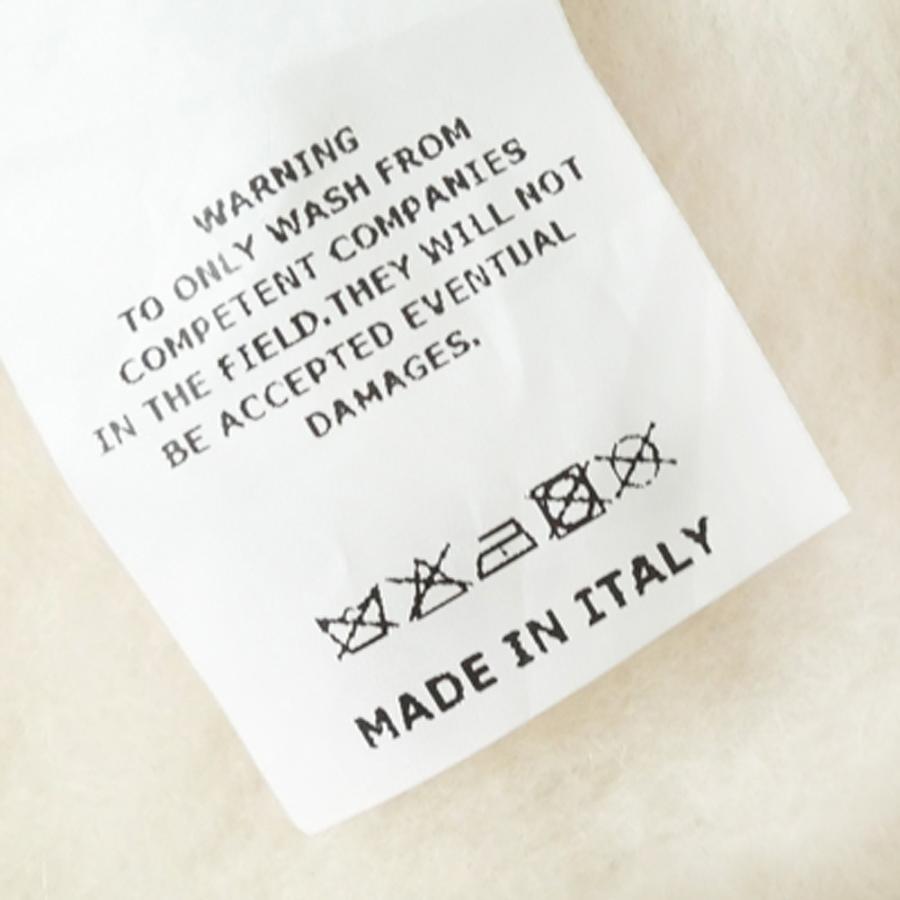 EMMETI（エンメティ） レディースブルゾン SILVIA MOUTON オフホワイト