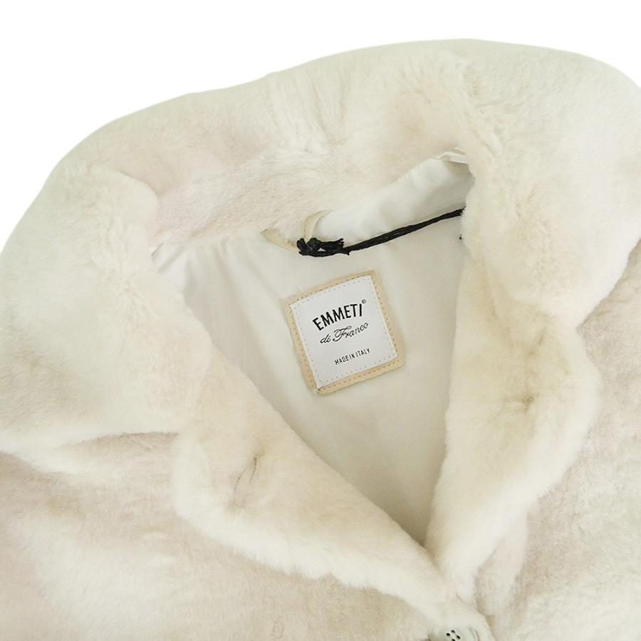 EMMETI（エンメティ） レディースブルゾン SILVIA MOUTON オフホワイト