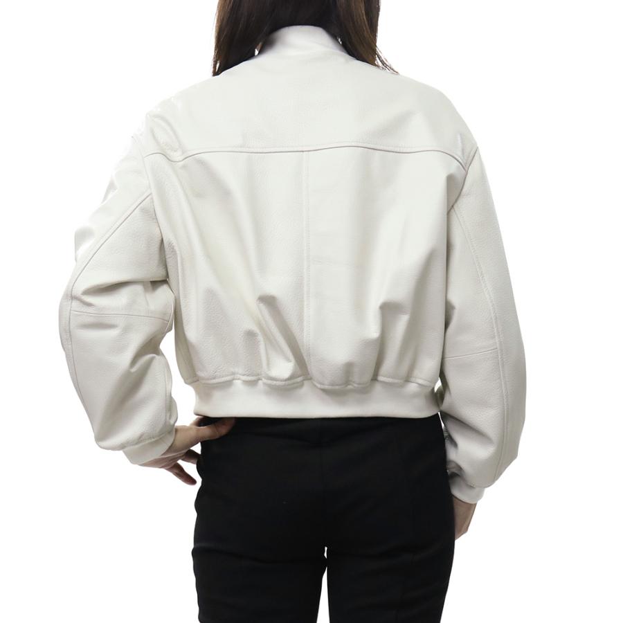 EMMETI エンメティ レディースレザージャケット LEDA 26 CALFSKIN オフホワイト 2026春夏新作の画像