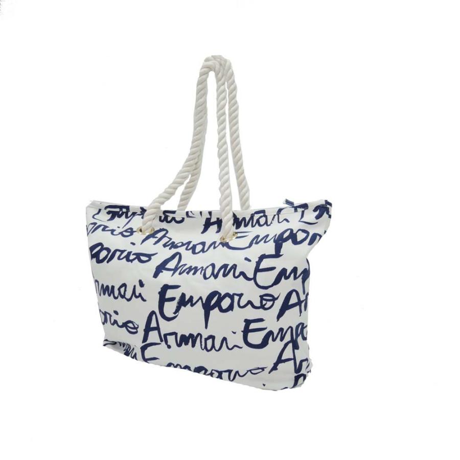 Emporio Armani Swimwear エンポリオアルマーニ レディーストートバッグ 0p1 ホワイト Euss714 Tre Style 通販 Yahoo ショッピング