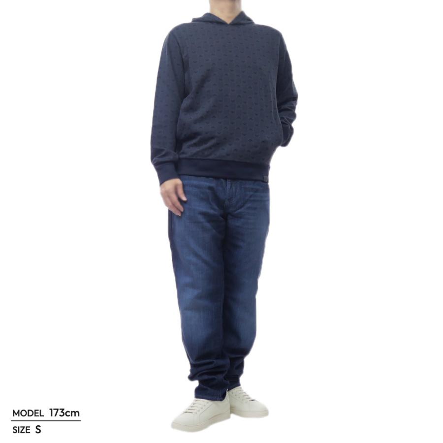 EMPORIO ARMANI エンポリオアルマーニ アンダーウェア メンズ プルオーバーパーカー EM002204 AF14992 ネイビー