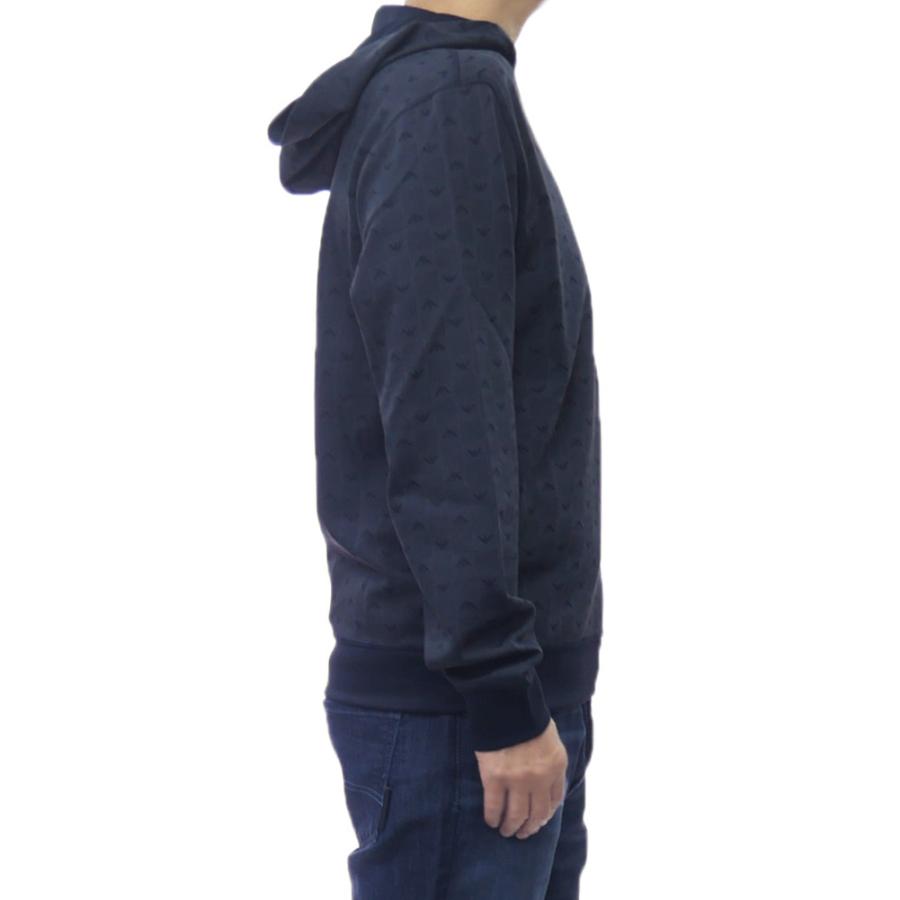 EMPORIO ARMANI エンポリオアルマーニ アンダーウェア メンズ プルオーバーパーカー EM002204 AF14992 ネイビー