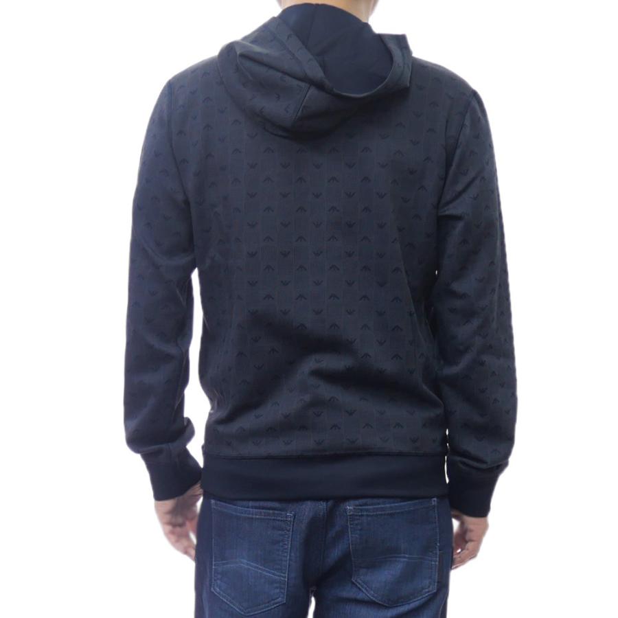 EMPORIO ARMANI エンポリオアルマーニ アンダーウェア メンズ プルオーバーパーカー EM002204 AF14992 ネイビー