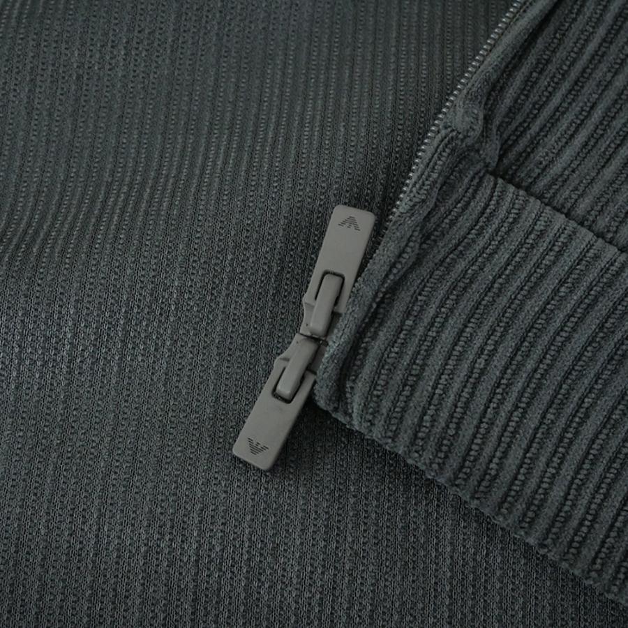 EMPORIO ARMANI エンポリオアルマーニ アンダーウェア メンズ ジップアップスウェット EM001866 AF14991 チャコール
