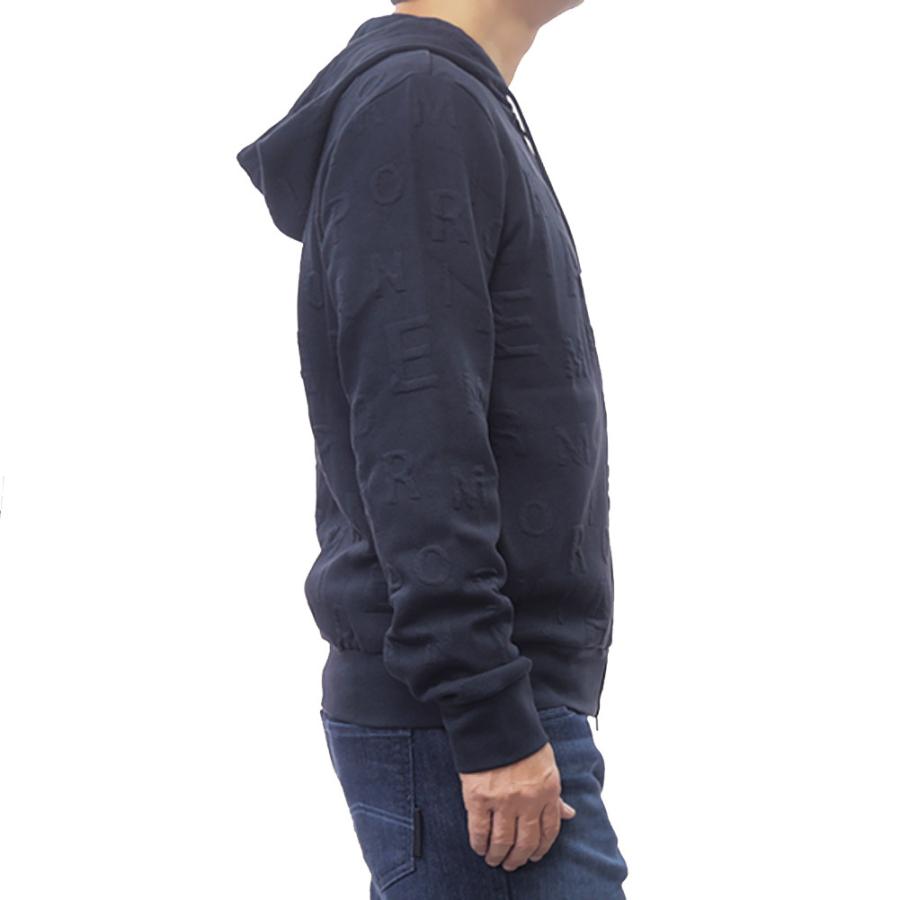 2025 秋冬新作！ EMPORIO ARMANI エンポリオアルマーニ アンダーウェア パーカー メンズ ジップアップ EM000653 AF15006 チャコール EMPORIO ARMANI エンポリオアルマーニ アンダーウェア メンズ ジップ