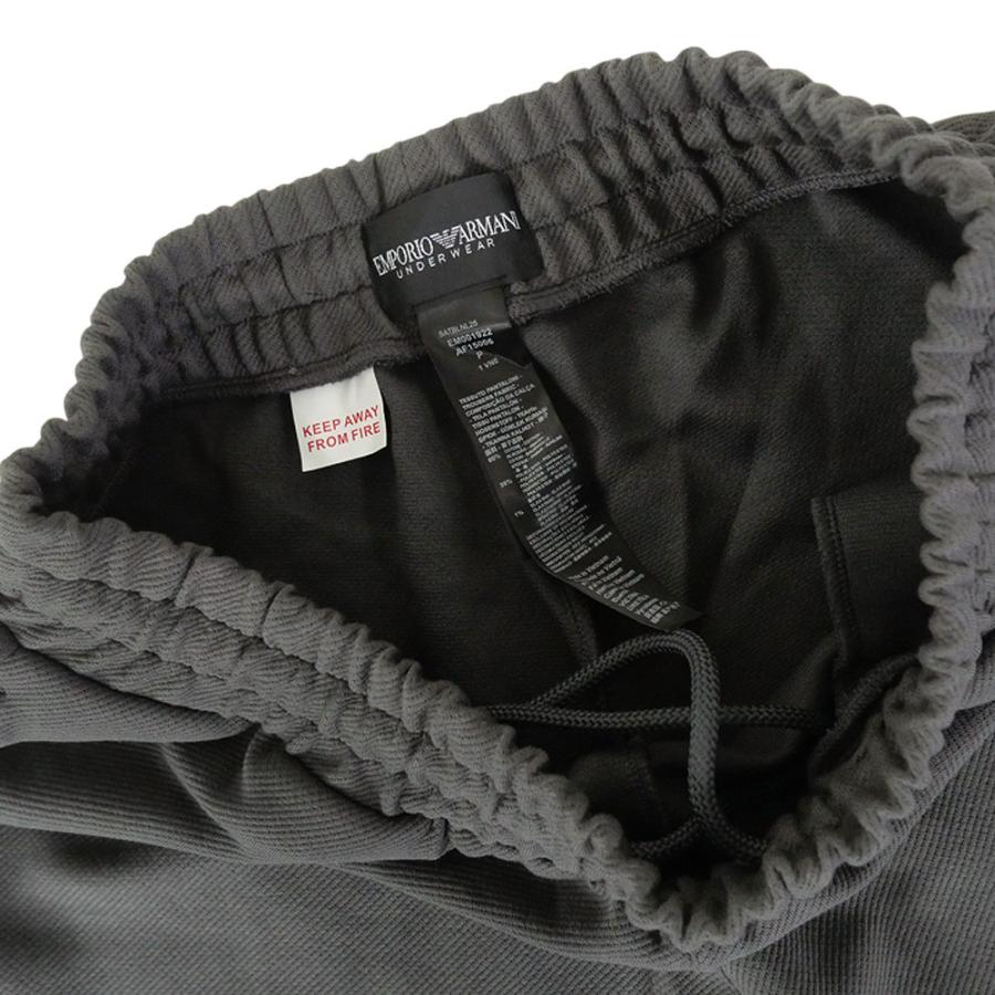2025 秋冬新作！ EMPORIO ARMANI エンポリオアルマーニ アンダーウェア メンズ セットアップスウェット EM001922 AF15006 チャコール EMPORIO ARMANI エンポリオアルマーニ アンダーウェア メンズ