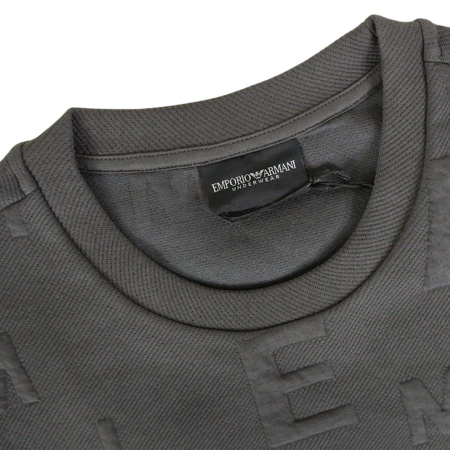 2025 秋冬新作！ EMPORIO ARMANI エンポリオアルマーニ アンダーウェア メンズ セットアップスウェット EM001922 AF15006 チャコール EMPORIO ARMANI エンポリオアルマーニ アンダーウェア メンズ