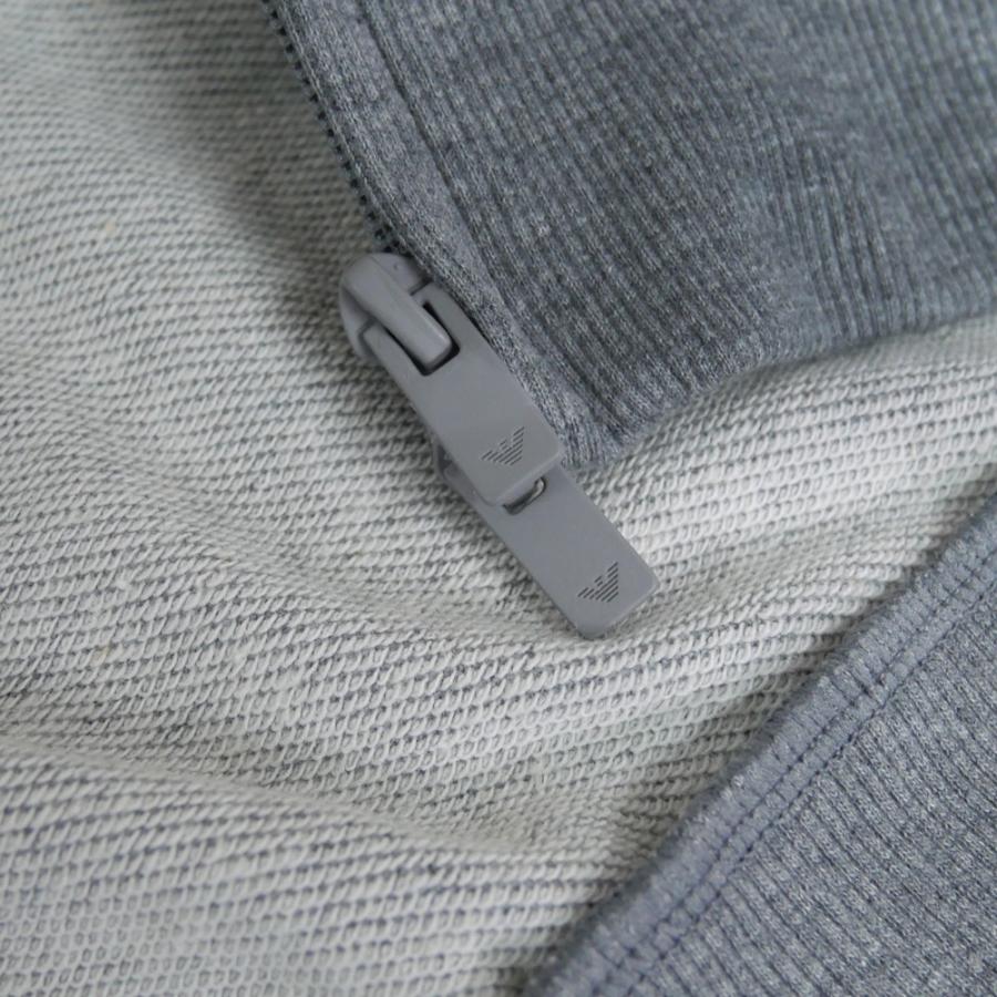 EMPORIO ARMANI UNDERWEAR エンポリオアルマーニ アンダーウェア メンズ ジップアップパーカー EM000653 AF18887 グレー 2026春夏新作_8
