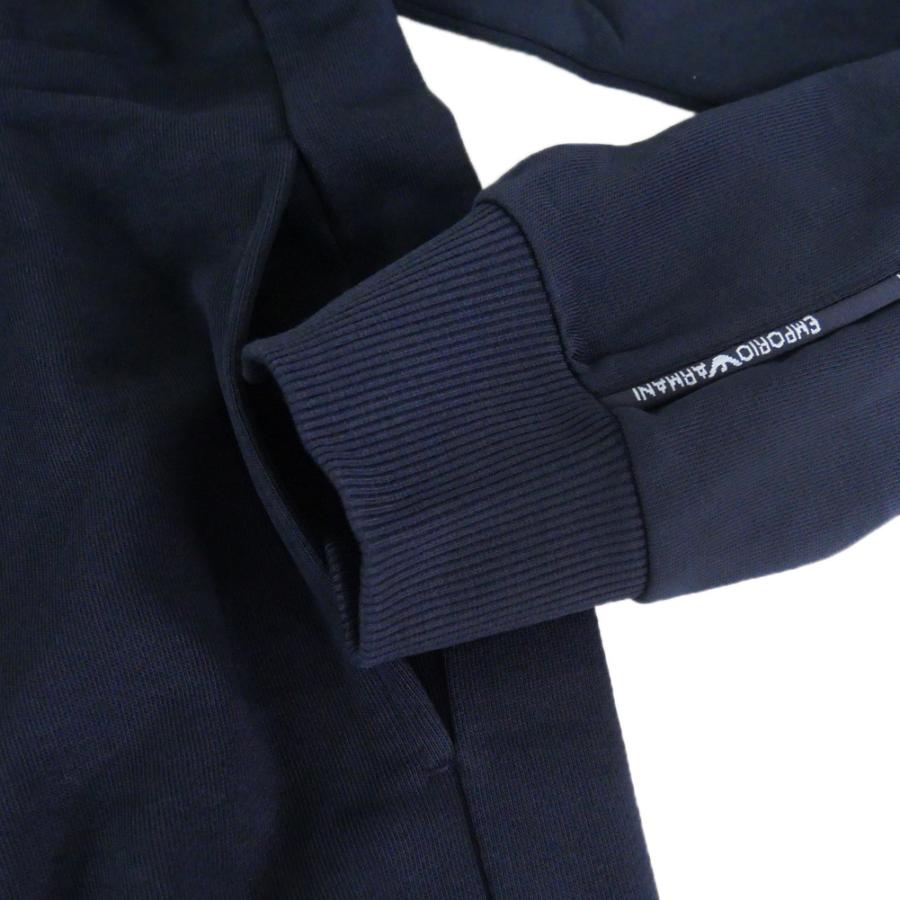 EMPORIO ARMANI UNDERWEAR エンポリオアルマーニ アンダーウェア メンズ ジップアップパーカー EM000653 AF18887 ネイビー 2026春夏新作_7