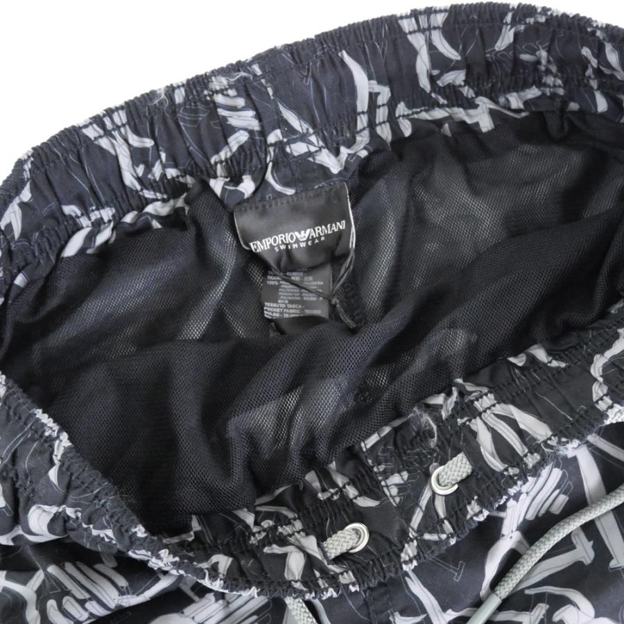 EMPORIO ARMANI SWIMWEAR エンポリオアルマーニ スイムウェア メンズスイムパンツ EM000583 AF20440 ブラック 2026春夏新作の画像