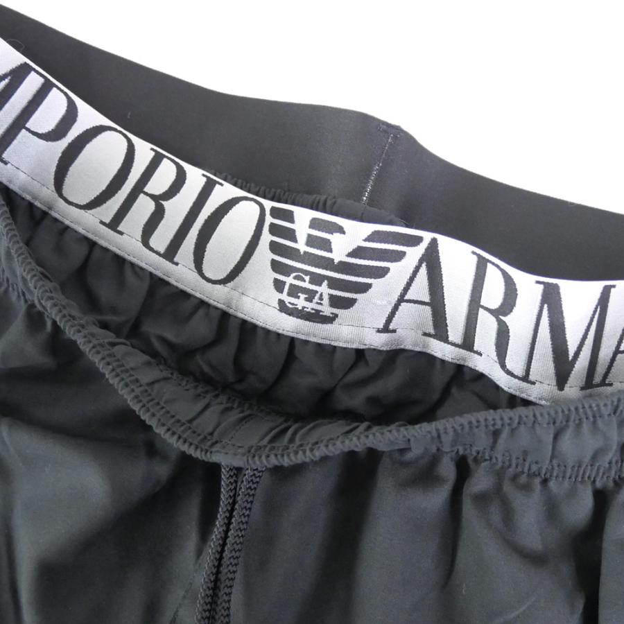 EMPORIO ARMANI SWIMWEAR エンポリオアルマーニ スイムウェア メンズスイムパンツ EM000687 AF20432 ブラック 2026春夏新作の画像