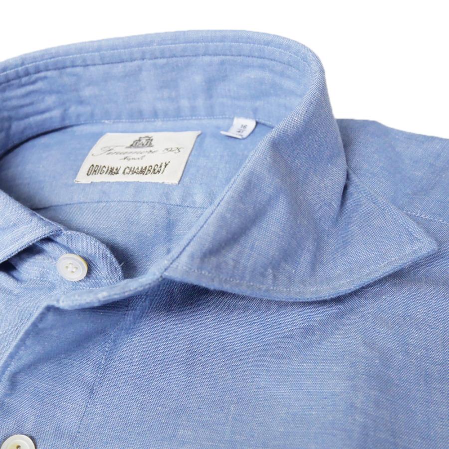 Finamore（フィナモレ） メンズカッタウェイシャツ SIMONE / TOK105