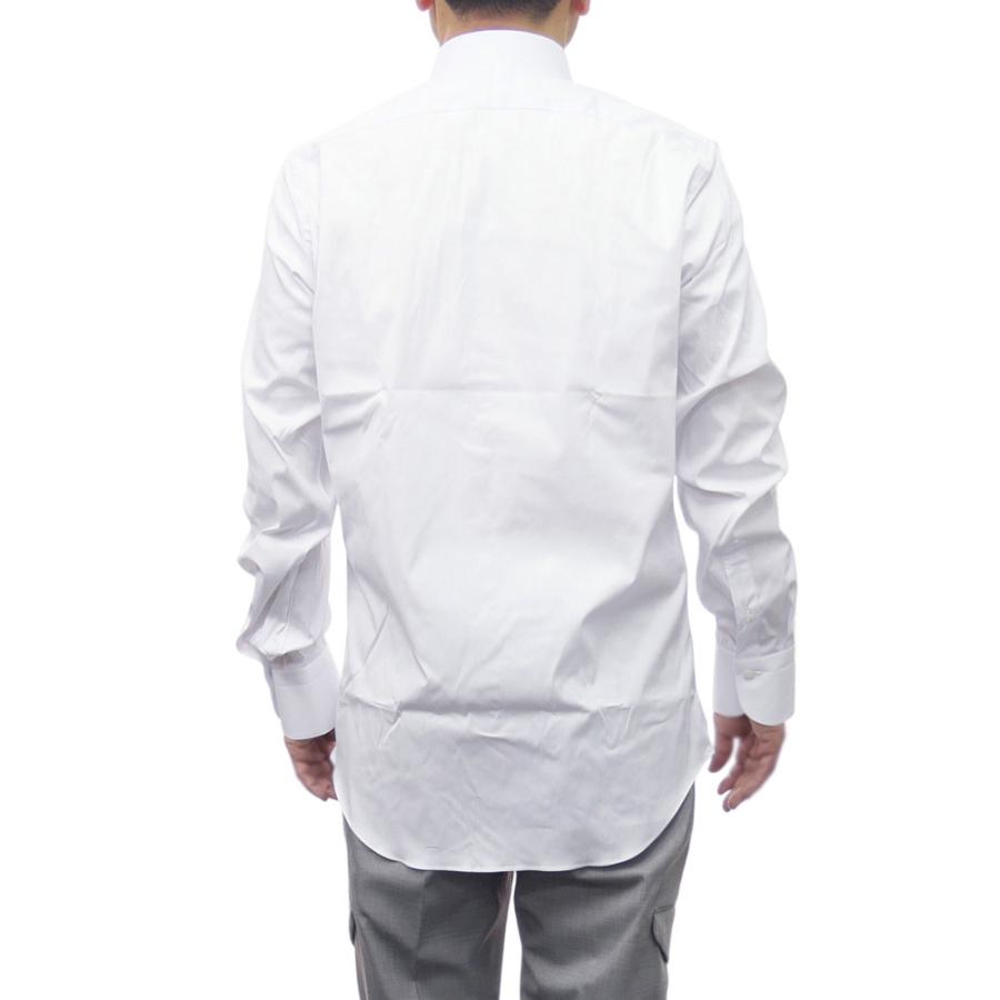 セールSS FINAMORE フィナモレ カッタウェイシャツ メンズ MILANO 040030 C0643 / SIMONE ホワイト Finamore（フィナモレ） メンズカッタウェイシャツ MILANO 040030