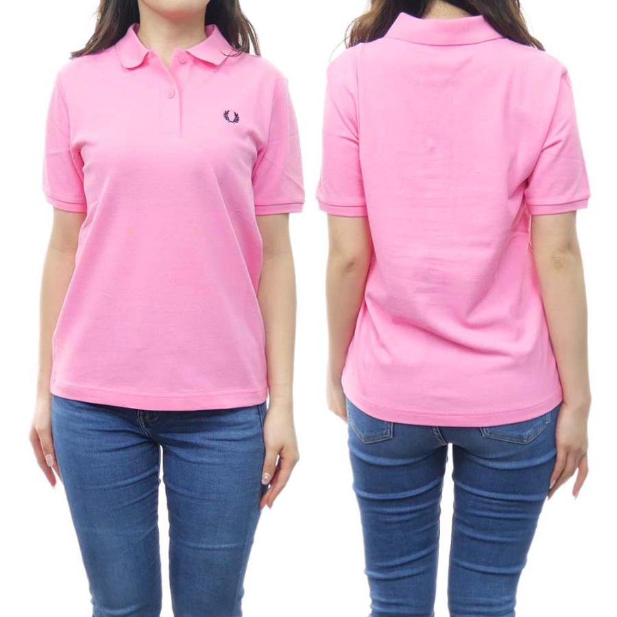 FRED PERRY レディース ポロシャツ ピンク FRED PERRY フレッドペリー レディースポロシャツ G6000 / SHIRT