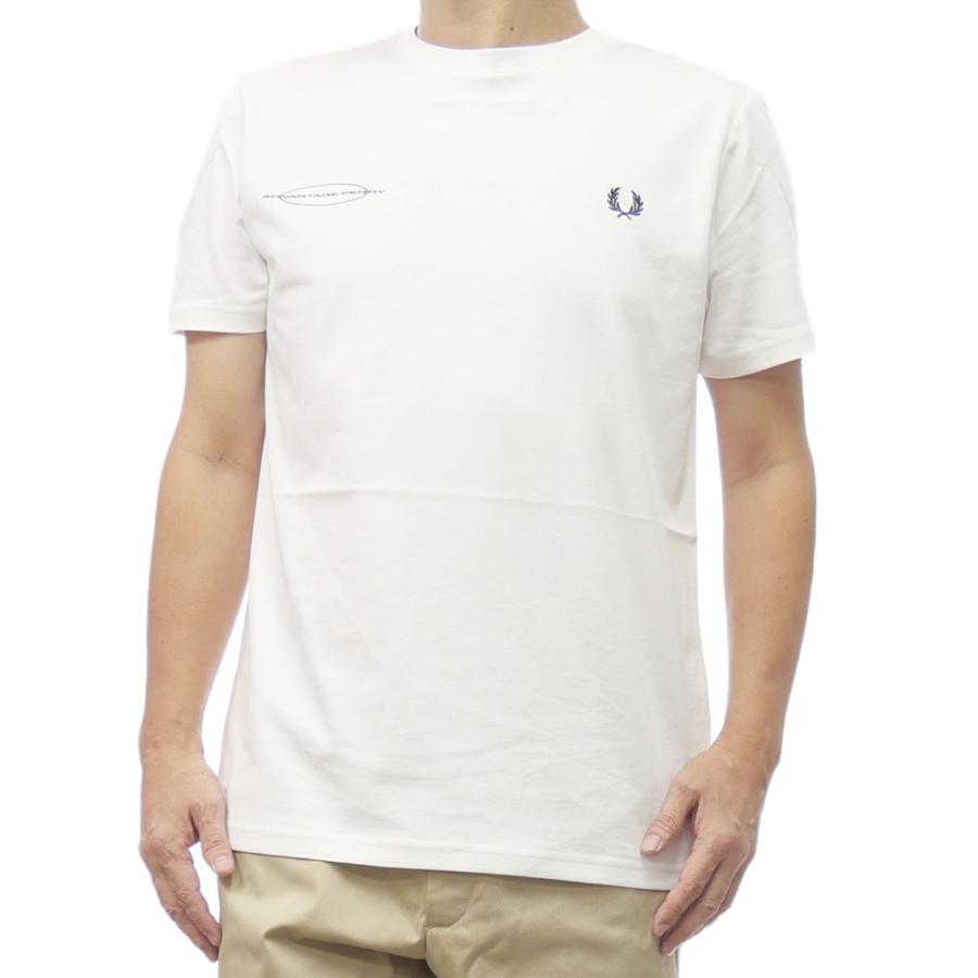 FRED PERRY クルーネックTシャツ S クリーム FRED PERRY フレッドペリー メンズクルーネックTシャツ M8592