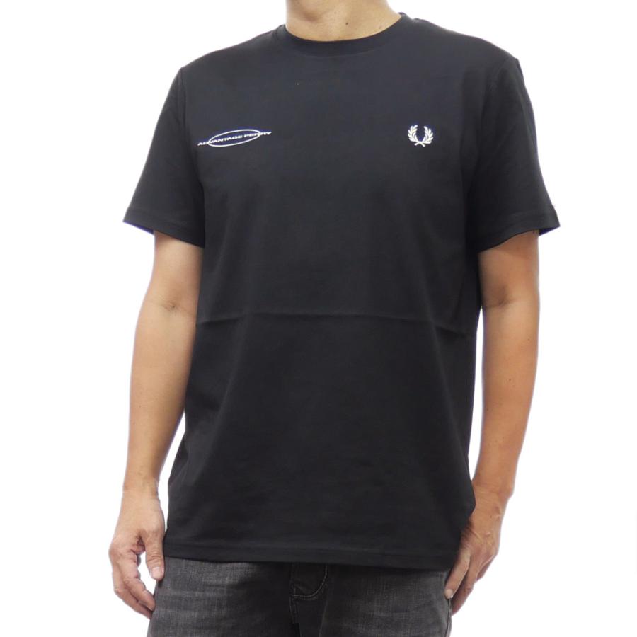 FRED PERRY フレッドペリー メンズクルーネックTシャツ M8592
