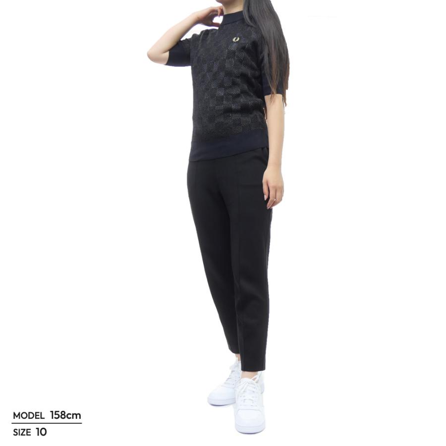 FRED PERRY フレッドペリー モックネックシアーニット FRED PERRY フレッドペリー レディース モックネックシアー