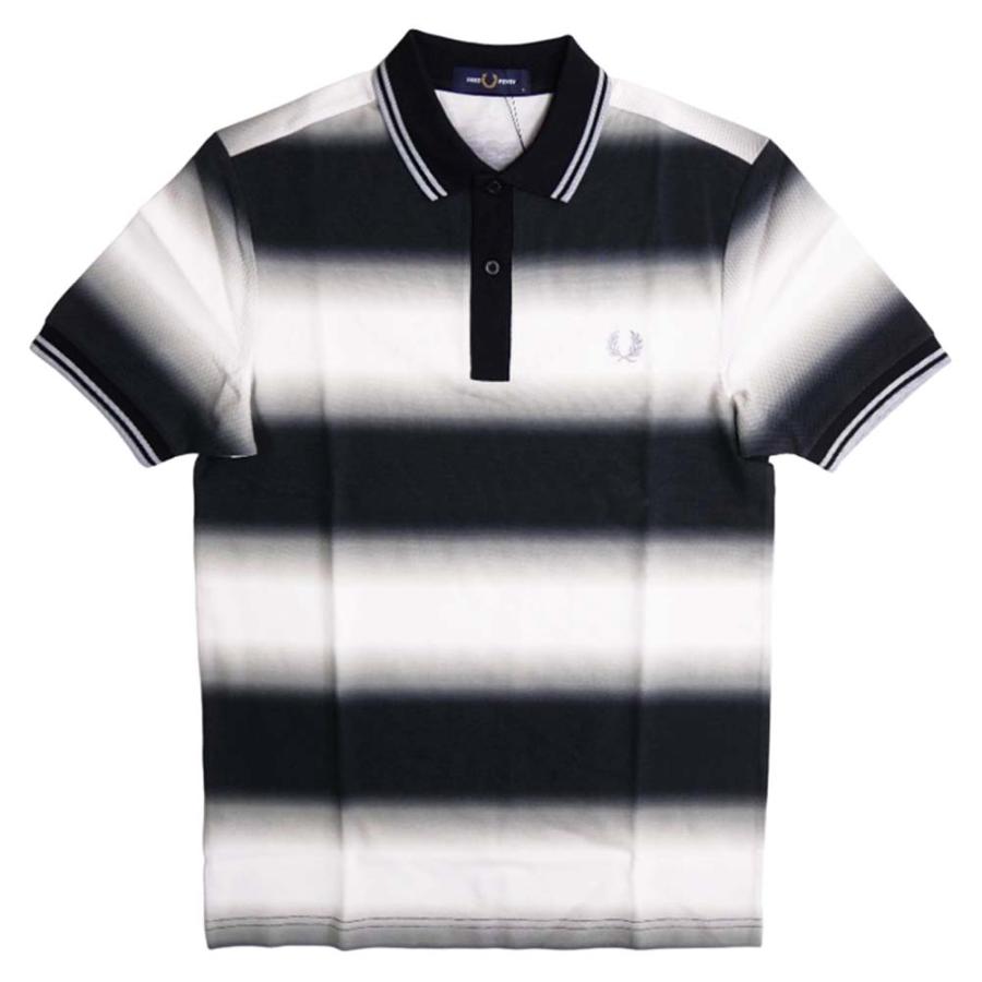 FRED PERRY 鹿の子シャツ Lサイズ FRED PERRY 大きいサイズ メンズ フレッドペリー 半袖ポロシャツ