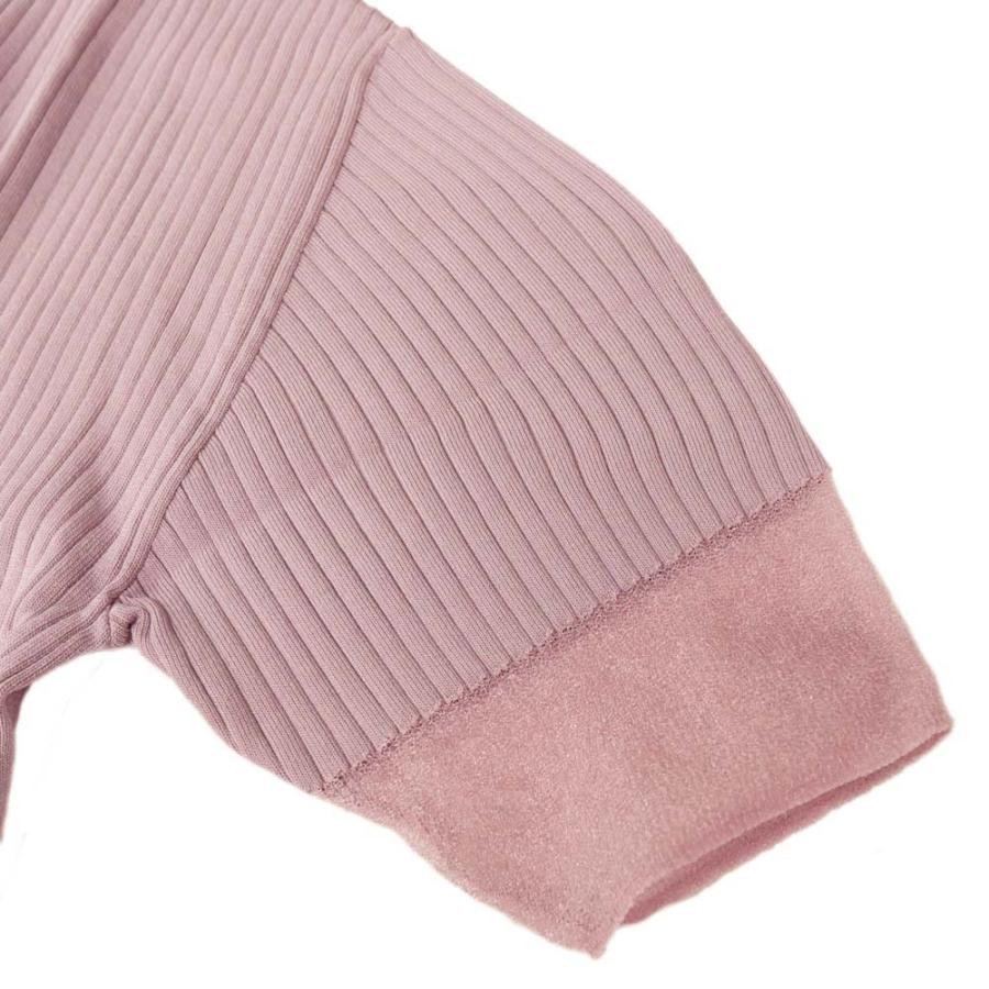 古着fred perry ボロニットピンク