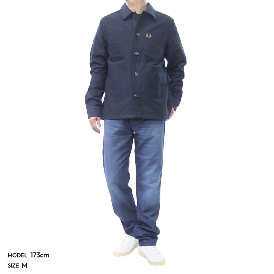 FRED PERRY ミリタリージャケット　メンズ FRED PERRY フレッドペリー メンズシャツジャケット M1723 / BRUSHED T