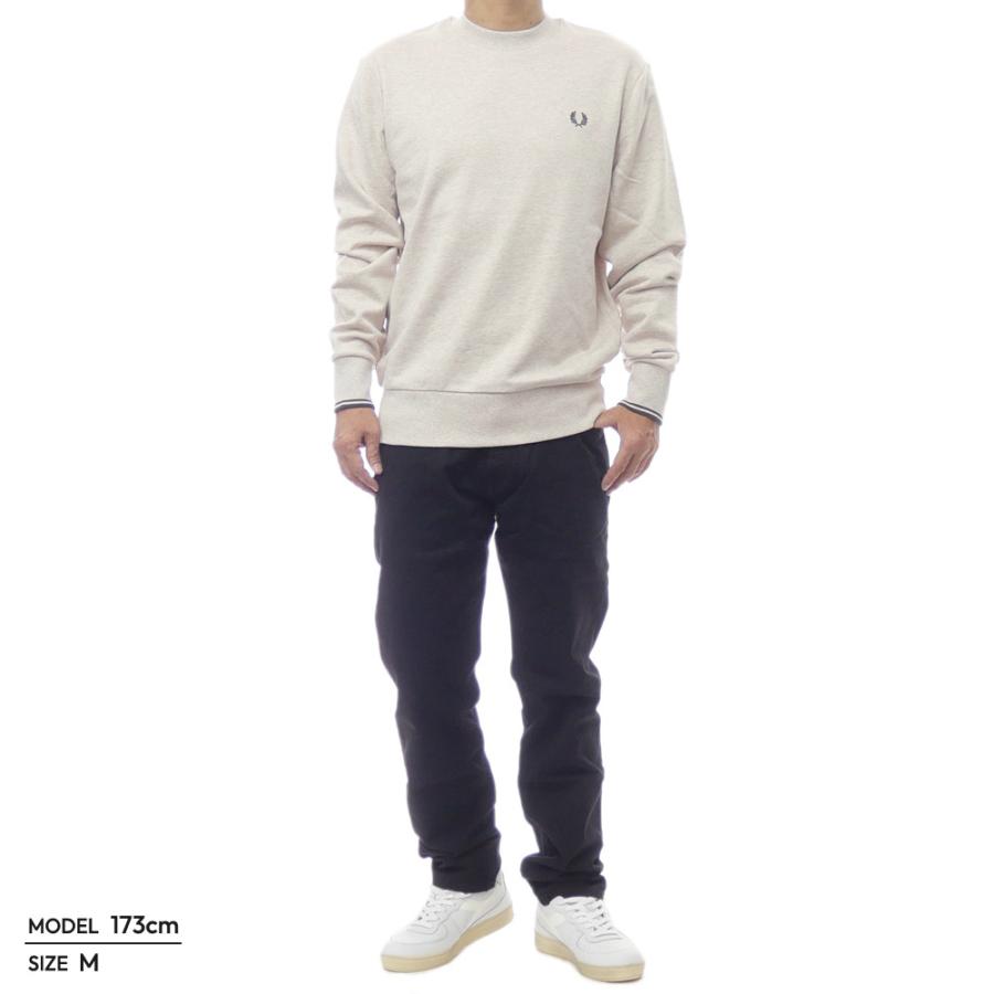 フレッドペリー ベージュ トレーナー FRED PERRY フレッドペリー メンズトレーナー M7535 / CREW NECK