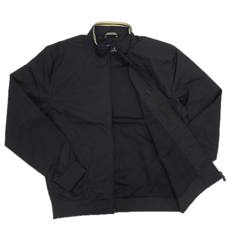 Fred Perry ブラック ナイロンジャケット WEB先行予約】[FRED PERRY/フレッドペリー] 別注 フード刺繍