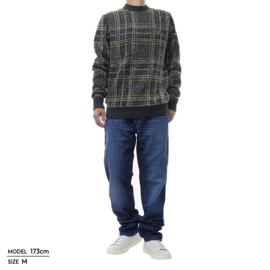 FRED PERRY（フレッドペリー） メンズクルーネックニット セーター