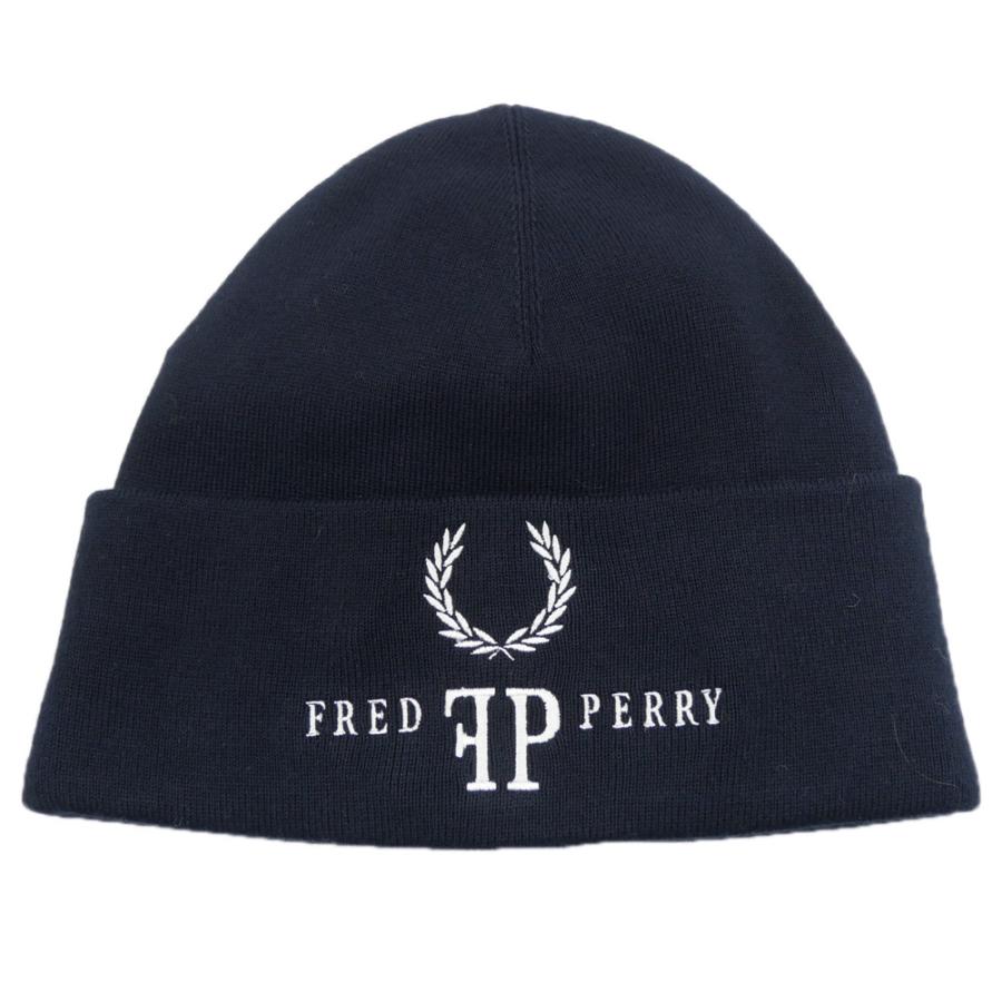 FRED PERRY（フレッドペリー） メンズニットキャップ C1136 / MONOGRAM