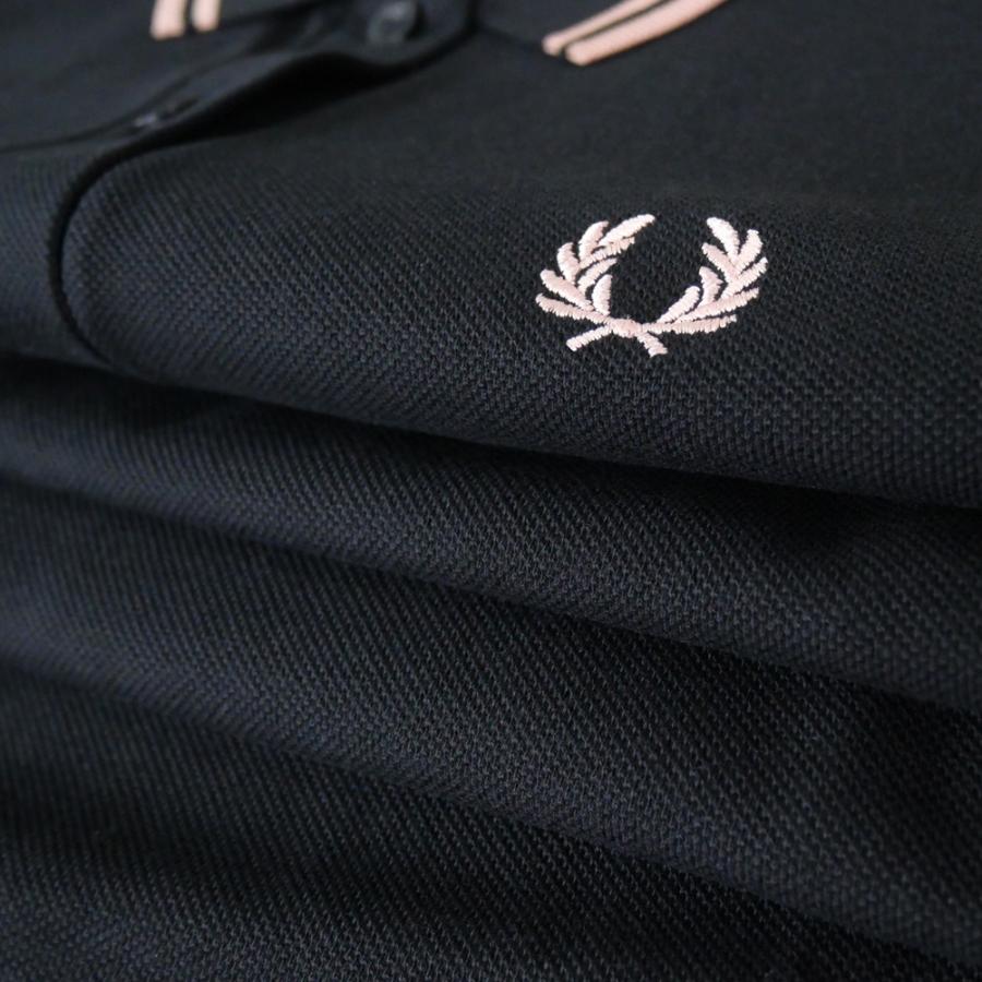 FRED PERRY（フレッドペリー） レディース長袖鹿の子ポロシャツ G3636