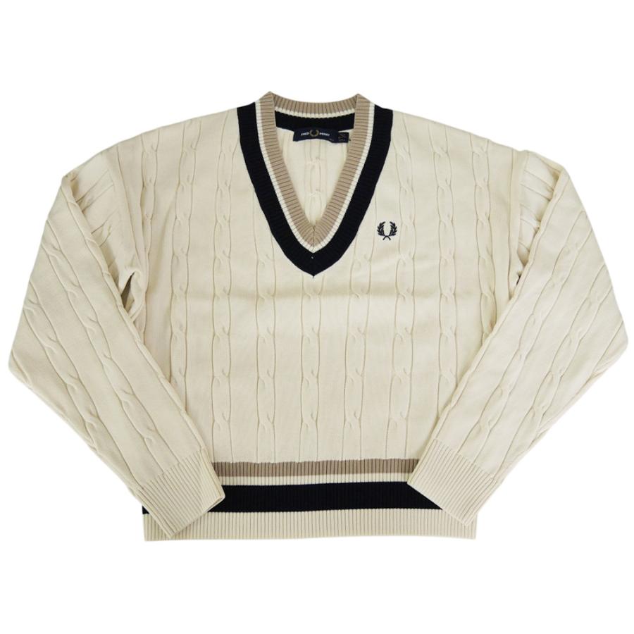 FRED PERRY（フレッドペリー） レディースVネックセーター ニット