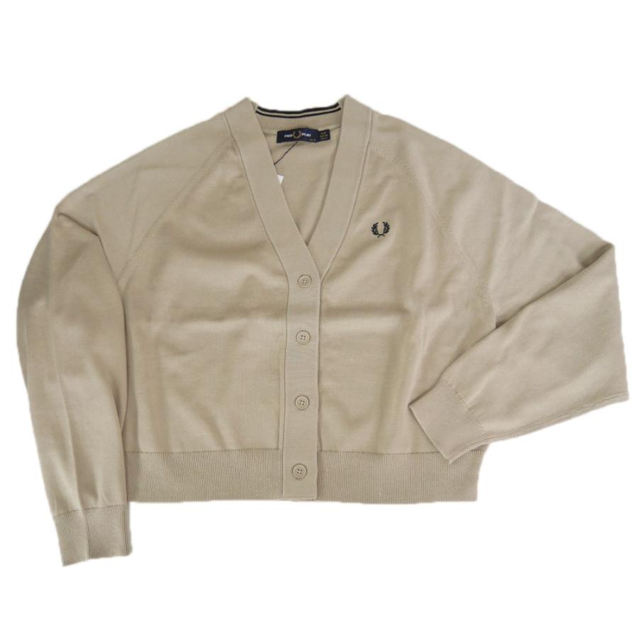 FRED PERRY（フレッドペリー） レディースVネックカーディガン K1120