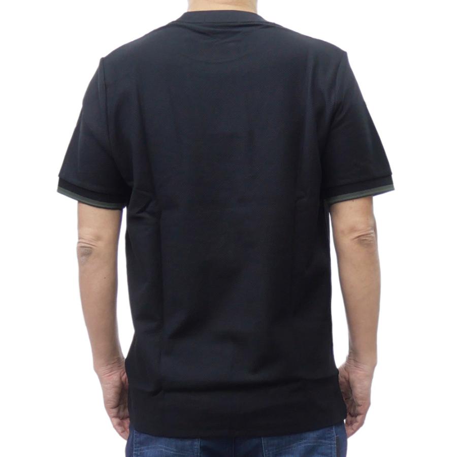 Tシャツ・カットソー FRED PERRY Men T-shirt Black M4654 Y43 FRED PERRY フレッドペリー メンズクルーネックTシャツ M4654