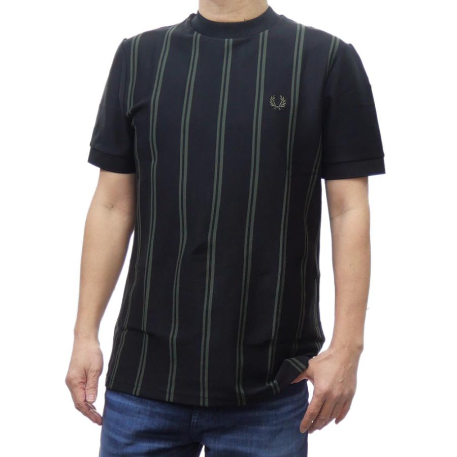 FRED PERRY フレッドペリー メンズモックネックTシャツ M9868
