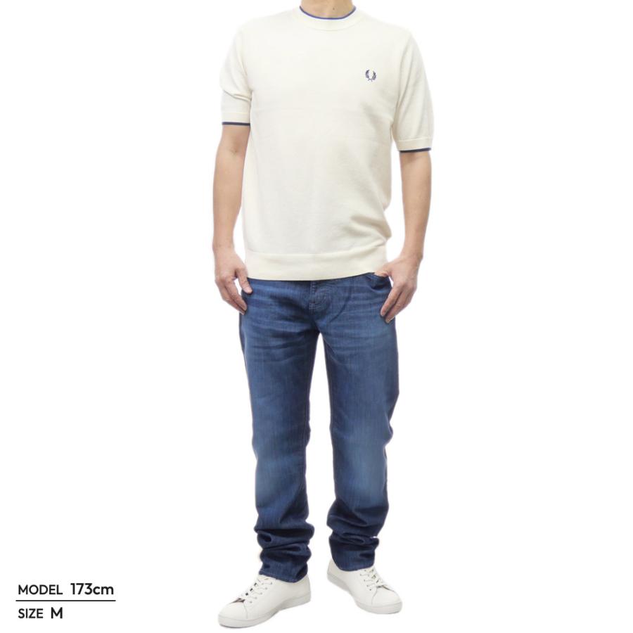 FRED PERRY（フレッドペリー） メンズ半袖ニット セーター K7642