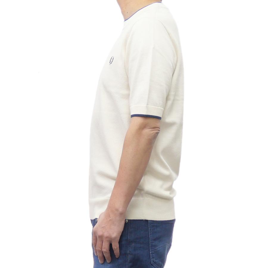FRED PERRY（フレッドペリー） メンズ半袖ニット セーター K7642