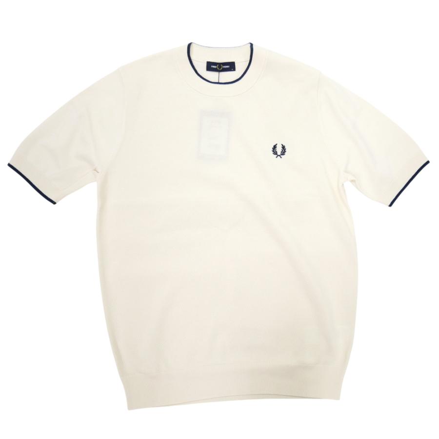 FRED PERRY（フレッドペリー） メンズ半袖ニット セーター K7642