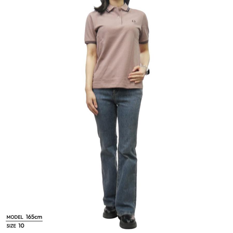 FRED PERRY フレッドペリー レディースポロシャツ G3600 / TWIN