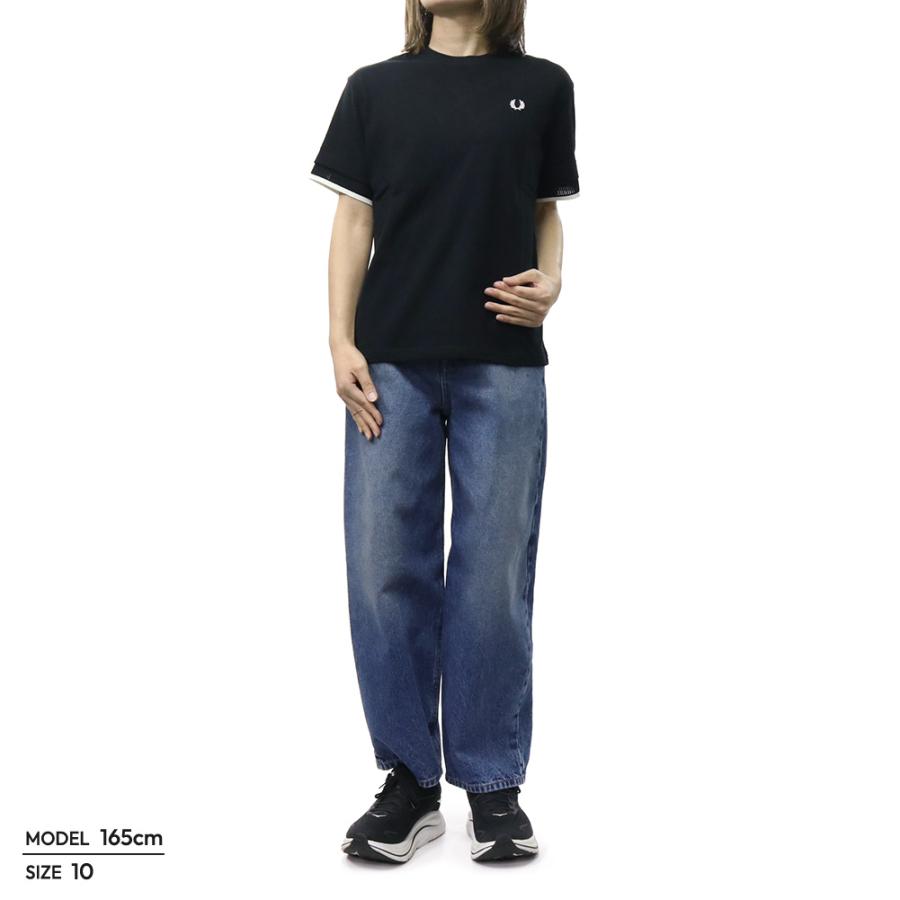 FRED PERRY（フレッドペリー） レディースクルーネックTシャツ G2167