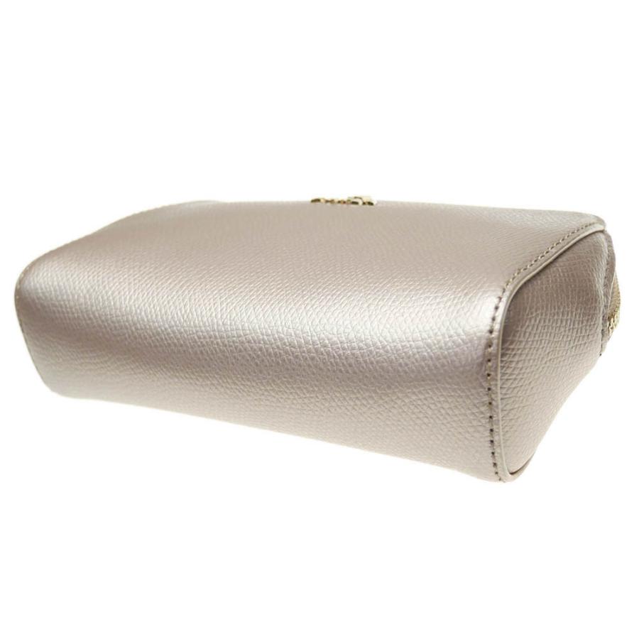 FURLA フルラ レディースレディースポーチ WE00449 AMT000 / FURL CAMELIA M COSMETIC CASE シャンパンゴールド｜tre-style｜04