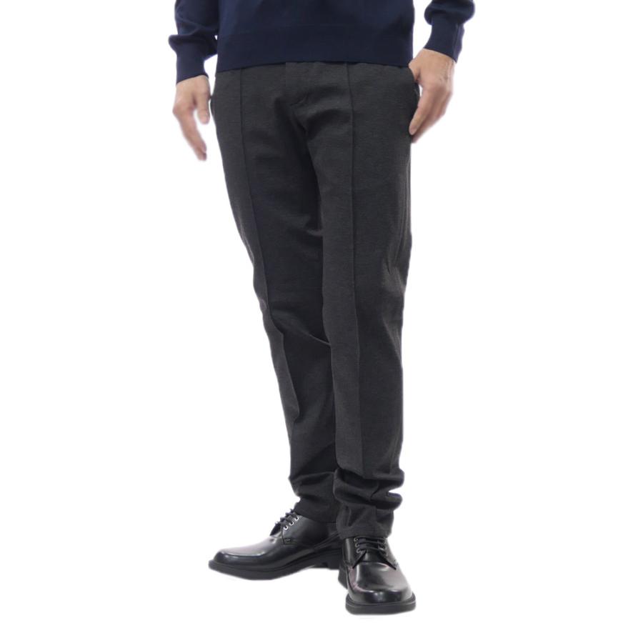 GIABS ARCHIVIO ジャブス アルキビオ メンズストレッチパンツ MASACCIO/M1 A5961 ダークグレー 2025秋冬新作 giab's ARCHIVIO（ジャブス アルキヴィオ） ジャブス アルキビオ