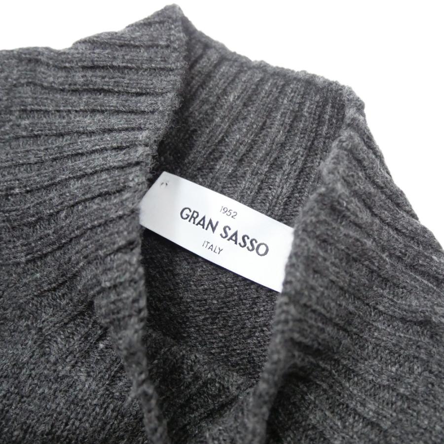 セールAW GRAN SASSO グランサッソ メンズ ハイネックニット セーター 24171 25024 / LUPO M/L Gran Sasso（グランサッソ） メンズハイネックニット セーター 24171
