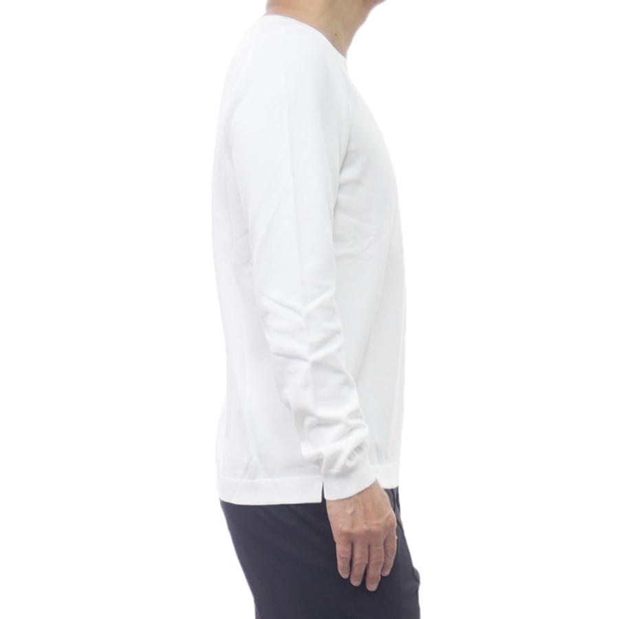 GRAN SASSO グランサッソ メンズクルーネックニット セーター 58136 18120 / PARRICOLLO M/L ホワイト 2026春夏新作_2