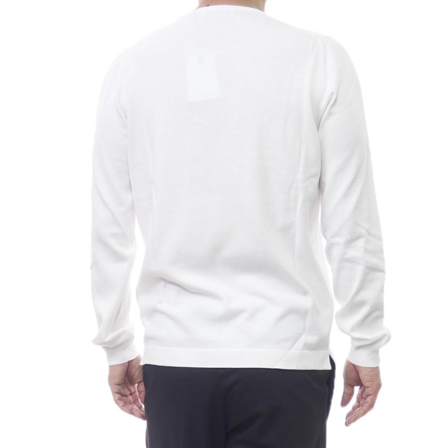 GRAN SASSO グランサッソ メンズクルーネックニット セーター 58136 18120 / PARRICOLLO M/L ホワイト 2026春夏新作_3