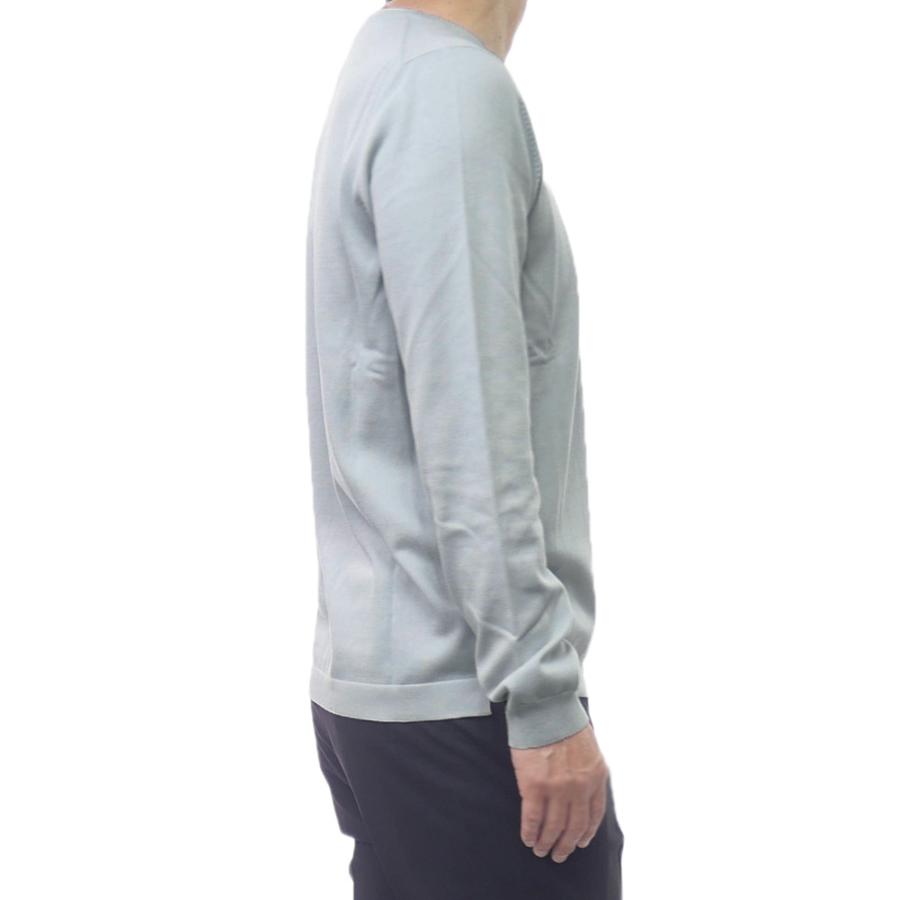 GRAN SASSO グランサッソ メンズクルーネックニット セーター 58136 18120 / PARRICOLLO M/L ライトグレー 2026春夏新作_2