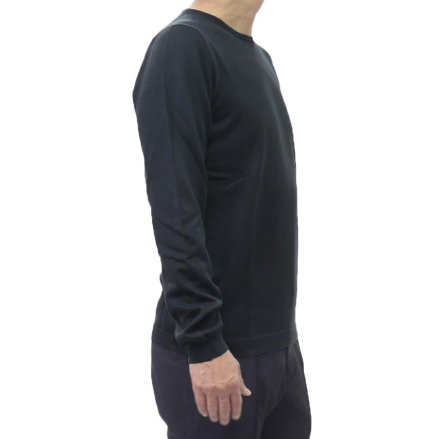 GRAN SASSO グランサッソ メンズクルーネックニット セーター 58136 18120 / PARRICOLLO M/L ダークグレー 2026春夏新作_2